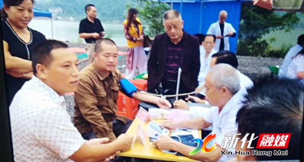 测血压、血糖现场